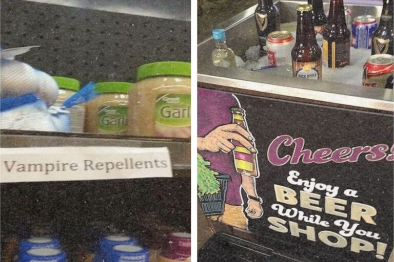 Hilarious Grocery Store Displays That Left Shoppers in Stitches