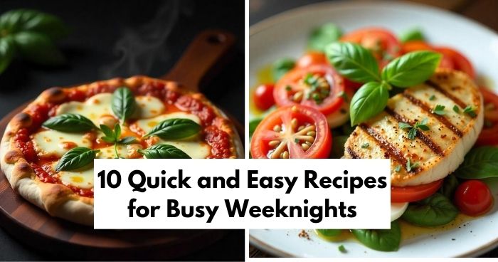 10 Quick and Easy Recipes for Busy Weeknights